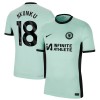 Camiseta de fútbol Chelsea Nkunku 18 Tercera Equipación 23-24 - Hombre